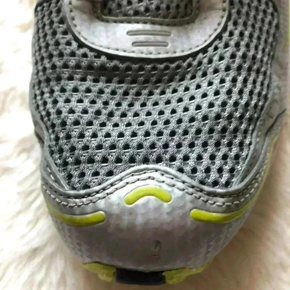 Ecco Silver/Yellow Sneakers Sz 44  EU 10-10.5 US - Picture 3 of 16